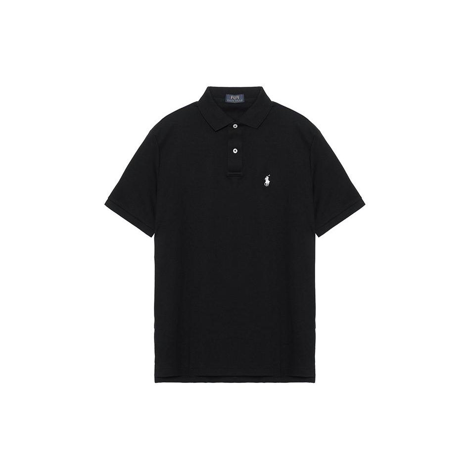 Polo Ralph Lauren Solid Cotton Short Sleeve Polo Shirt Men tops Black 710601296-001 M
Polo Ralph Lauren Solid Cotton Short Sleeve Polo Shirt Men tops Black 710601296-001 M