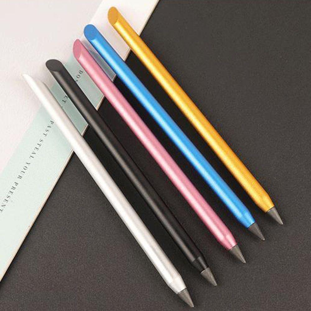 Wear-resistant Eternal Pencil Unlimited Writing Pencil Stationery Supplies No Ink Sketch Tool серебряный
Wear-resistant Eternal Pencil Unlimited Writing Pencil Stationery Supplies No Ink Sketch Tool серебряный