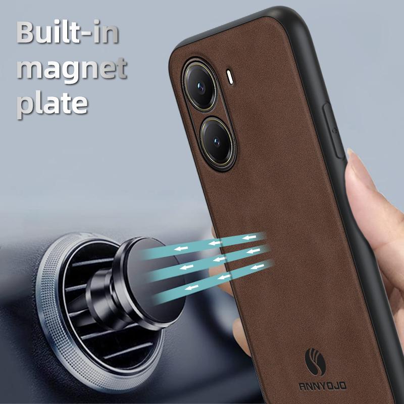 ANNYOJO For Xiaomi Poco X7 Pro 5G/Redmi Turbo 4 5G Case PU Leather+PC+TPU Anti Drop Phone Back Cover Coffee
ANNYOJO For Xiaomi Poco X7 Pro 5G/Redmi Turbo 4 5G Case PU Leather+PC+TPU Anti Drop Phone Back Cover Coffee