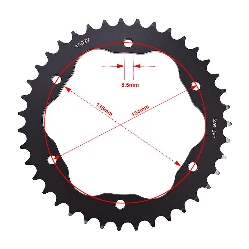525 39T 41T 43T Rear Sprocket Gear Wheel for Ducati 1103 Panigale 1198 Diavel Carbon Superleggeria 1200 Mon/ster 1299 Panigale 39T
525 39T 41T 43T Rear Sprocket Gear Wheel for Ducati 1103 Panigale 1198 Diavel Carbon Superleggeria 1200 Mon/ster 1299 Panigale 39T