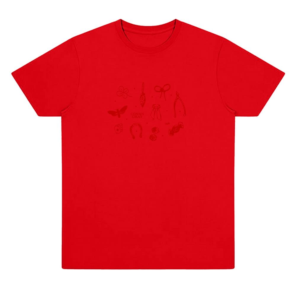 Conan Gray Knick Knack T-Shirt Wishbone Album Conan Gray Graphic T Shirts Harajuku High Quality Tops Cotton TShirts Unisex Tees XXL червоний
Conan Gray Knick Knack T-Shirt Wishbone Album Conan Gray Graphic T Shirts Harajuku High Quality Tops Cotton TShirts Unisex Tees XXL червоний