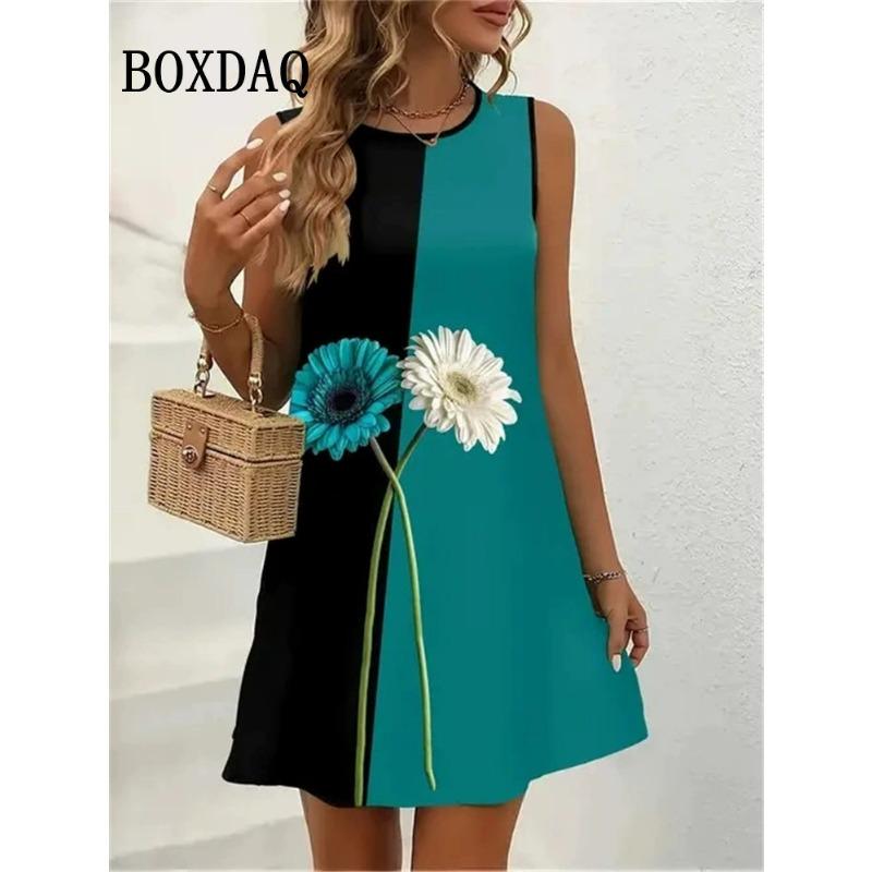 Flowers Butterfly Print Dresses For Summer 2025 Women Vintage Sleeveless Mini Dress Casual Vest Loose Beach Short Dress Sundress S
Flowers Butterfly Print Dresses For Summer 2025 Women Vintage Sleeveless Mini Dress Casual Vest Loose Beach Short Dress Sundress S