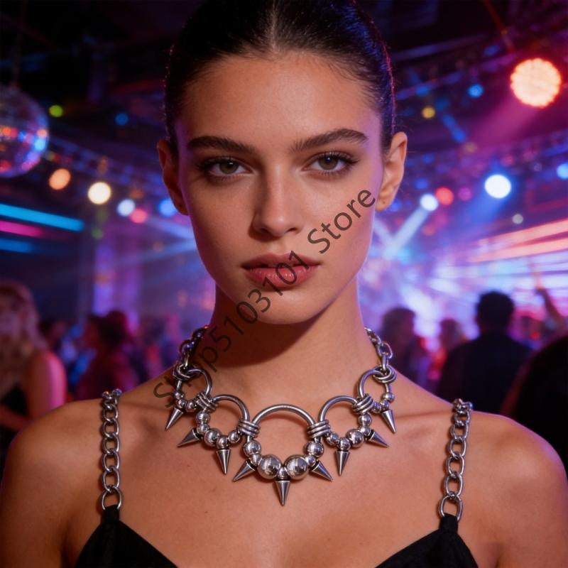 Панк Готика Шипы Заклепки Шипы Ожерелье Винтажное Чокер Хип-Хоп Ожерелье Для Вечеринки Дня Рождения Дня Святого Валентина Подарки Любовникам CN
Панк Готика Шипы Заклепки Шипы Ожерелье Винтажное Чокер Хип-Хоп Ожерелье Для Вечеринки Дня Рождения Дня Святого Валентина Подарки Любовникам CN