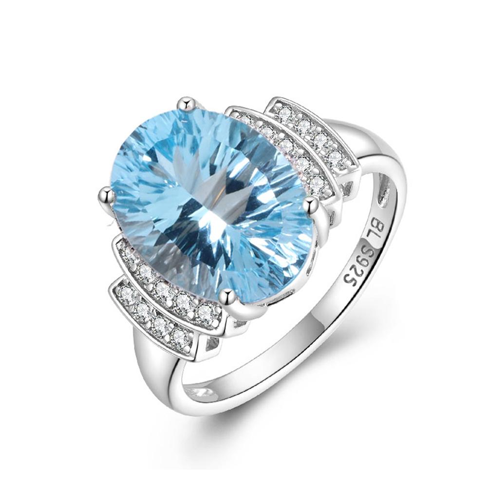 Natural Sky Blue Topaz Ring 8.50ct oval 10*14mm gemstone 925 sterling silver Classic design fine jewelry for women s Anniversary US RING SIZE:6# білий
Natural Sky Blue Topaz Ring 8.50ct oval 10*14mm gemstone 925 sterling silver Classic design fine jewelry for women s Anniversary US RING SIZE:6# білий