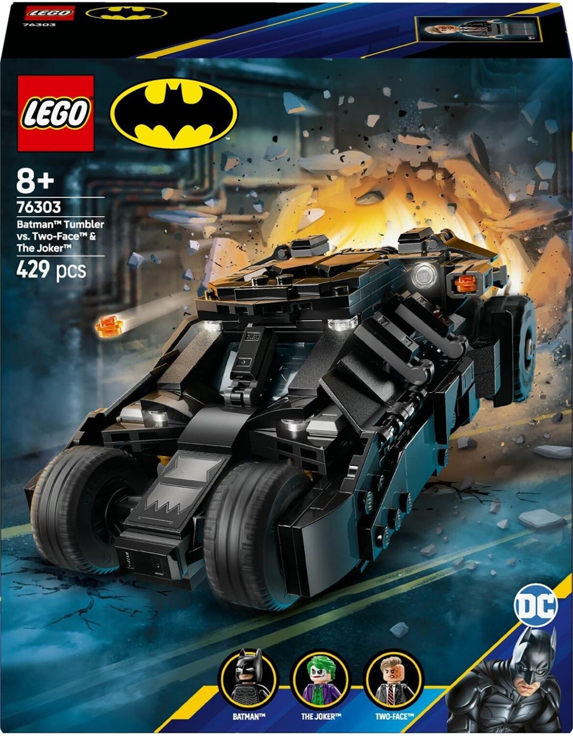 LEGO конструктор Fahrzeug Batman – Тумблер Бэтмена против Двуликого и Джокера (76303)
LEGO конструктор Fahrzeug Batman – Тумблер Бэтмена против Двуликого и Джокера (76303)