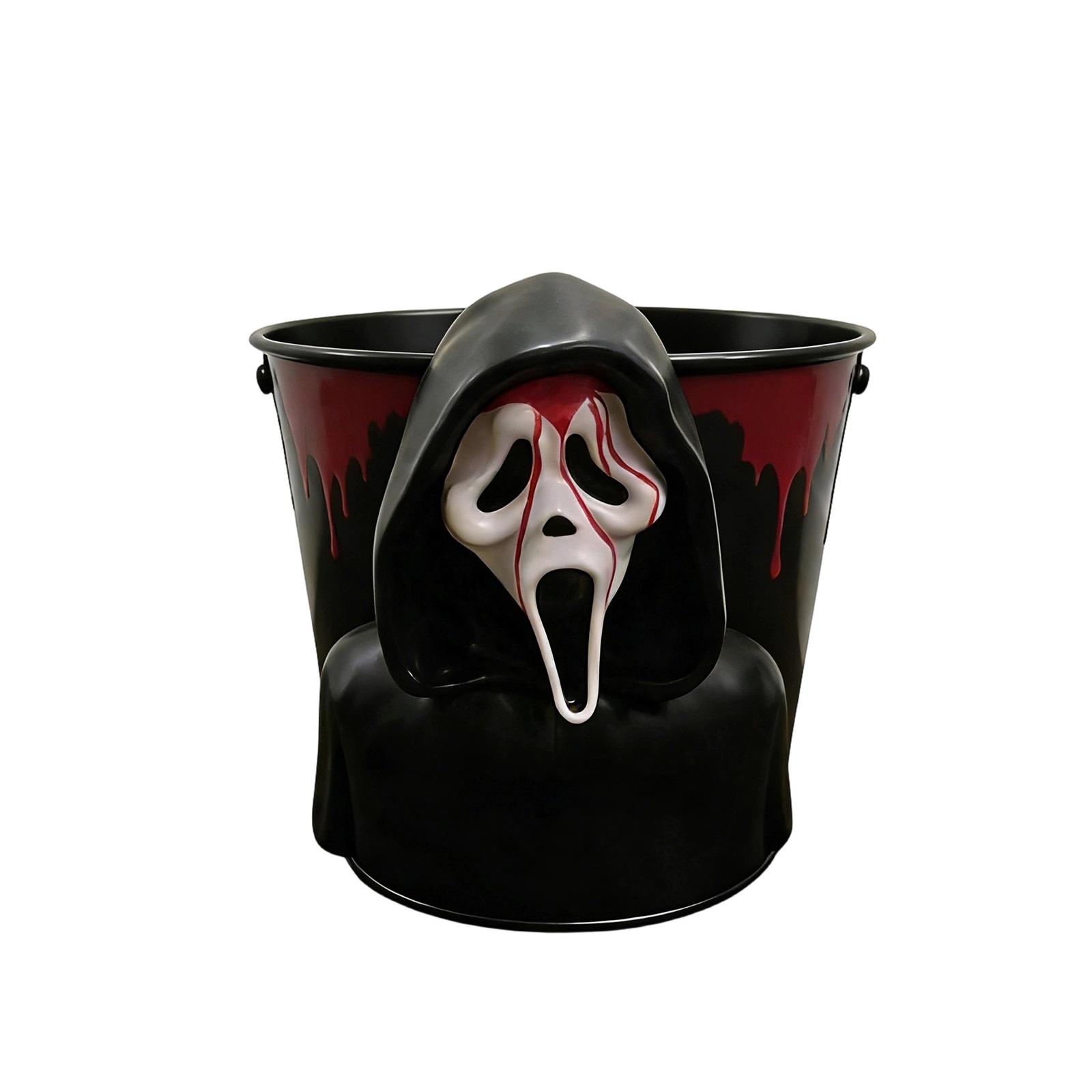 3D Printed Collectible Toy Popcorn Bucket with Horror Mask Design Suitable for Display and Storage Functional Use One Size
3D Printed Collectible Toy Popcorn Bucket with Horror Mask Design Suitable for Display and Storage Functional Use One Size