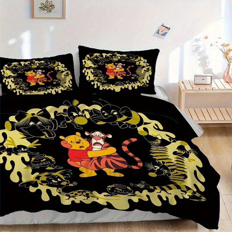 3pcs Scared Winnie and Tigger Disney Printed Quilt Set - Includes 1 Quilt Cover and 2 Pillowcases, Machine Washable - Suitable for All Seasons.B0 135x200cm
3pcs Scared Winnie and Tigger Disney Printed Quilt Set - Includes 1 Quilt Cover and 2 Pillowcases, Machine Washable - Suitable for All Seasons.B0 135x200cm
