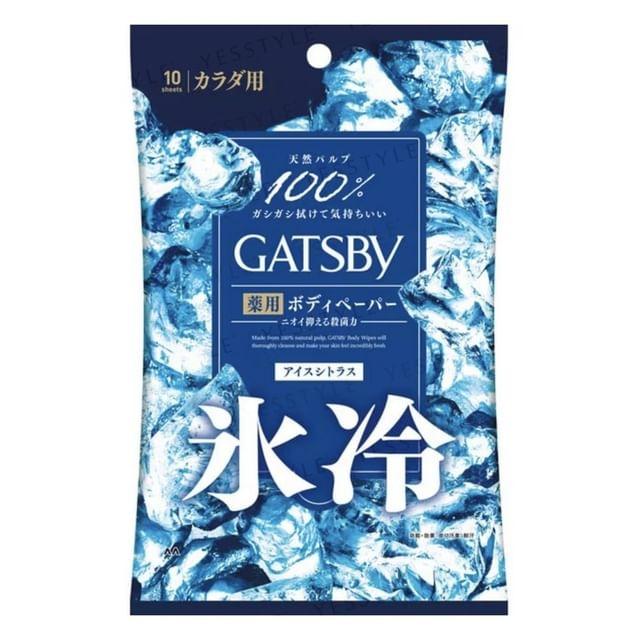 Mandom - Gatsby Ice Type Citrus Deodorant Body Wipes 10 pcs
Mandom - Gatsby Ice Type Citrus Deodorant Body Wipes 10 pcs