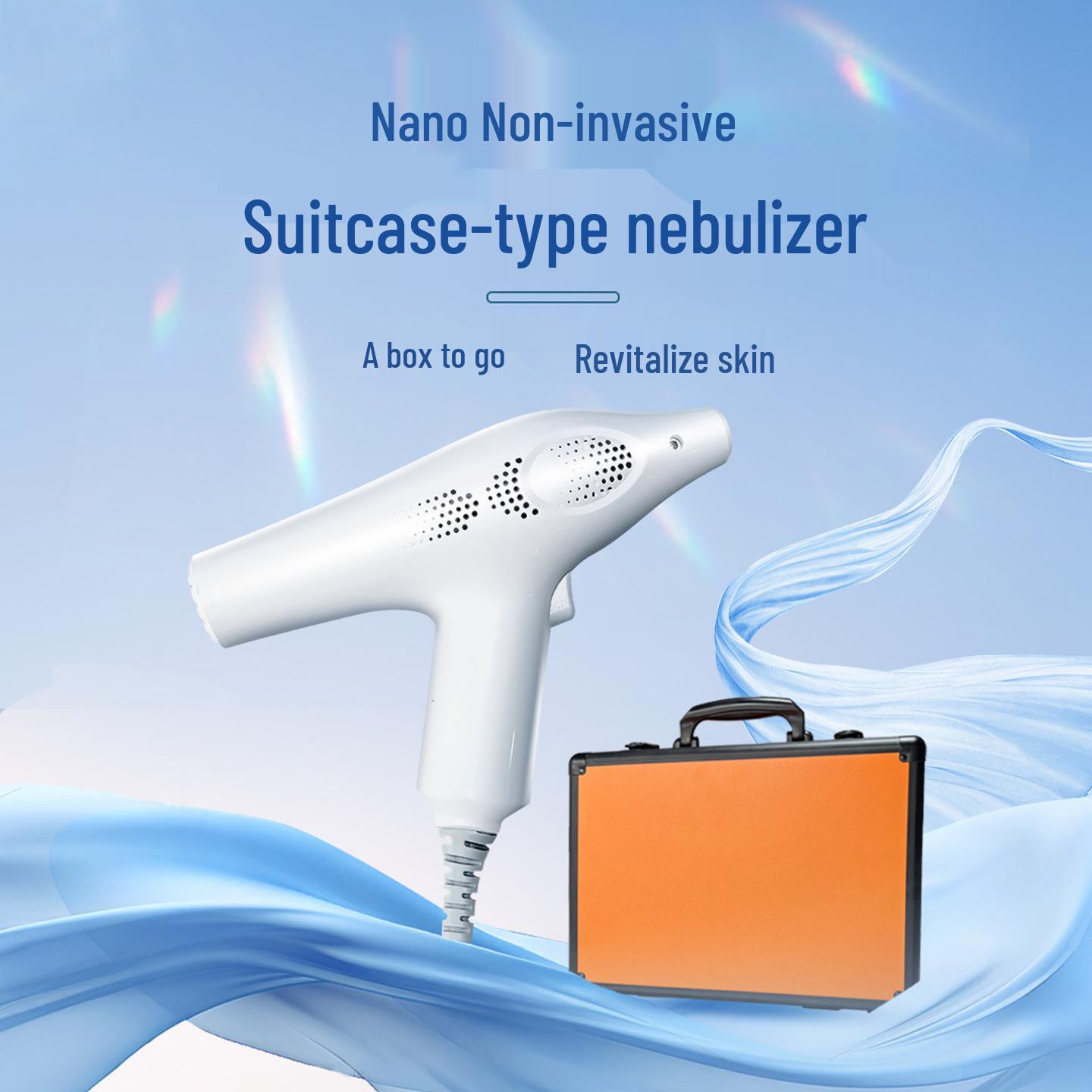 Korean Portable Non-Invasive Atomizer - Superconducting Hydrolight Beauty Instrument (Needle-Free Gene Gun)
Korean Portable Non-Invasive Atomizer - Superconducting Hydrolight Beauty Instrument (Needle-Free Gene Gun)