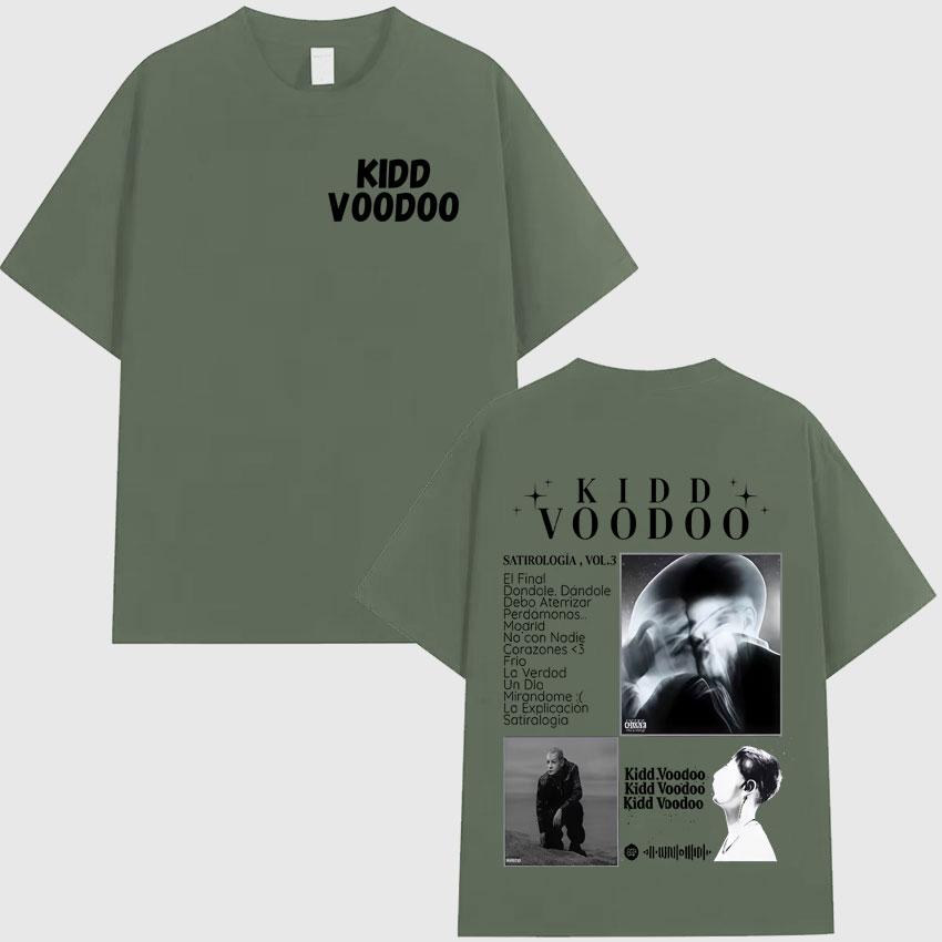 Rapper Kidd Voodoo Satiro Tour Harajuku Tee 2025 Hip Hop Oversized Double Sided Print Tshirt Mens Women Short Sleeve Cotton Tops 3XL
Rapper Kidd Voodoo Satiro Tour Harajuku Tee 2025 Hip Hop Oversized Double Sided Print Tshirt Mens Women Short Sleeve Cotton Tops 3XL