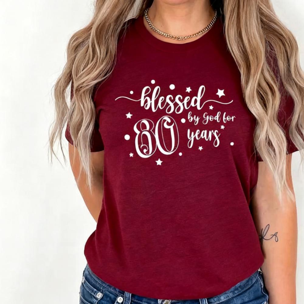 80th Birthday Party Creative Printed T-shirt Tops Classic Design Funny Casual Tshirt Woman Man Cotton Street Fashion Tee - ... 5XL різнокольоровий
80th Birthday Party Creative Printed T-shirt Tops Classic Design Funny Casual Tshirt Woman Man Cotton Street Fashion Tee - ... 5XL різнокольоровий