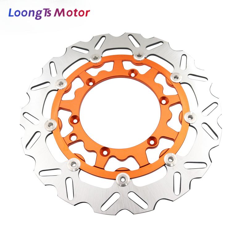 Motorcycle Racing-Grade 320mm Front Floating Brake Disc Accessory for KTM XC XCW SX EXC EXCF TPI Six Days Husqvarna FE TE GasGas K-320mm Orange
Motorcycle Racing-Grade 320mm Front Floating Brake Disc Accessory for KTM XC XCW SX EXC EXCF TPI Six Days Husqvarna FE TE GasGas K-320mm Orange