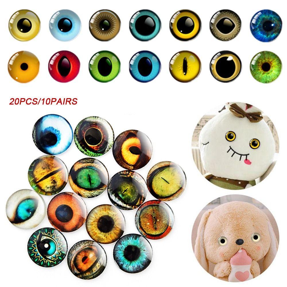 20 шт./10 пар Crystal Eyes Crafts Eyes 6 мм-20 мм блискучі кришталеві очі аксесуари для ляльок своїми руками 10mm-color random
20 шт./10 пар Crystal Eyes Crafts Eyes 6 мм-20 мм блискучі кришталеві очі аксесуари для ляльок своїми руками 10mm-color random