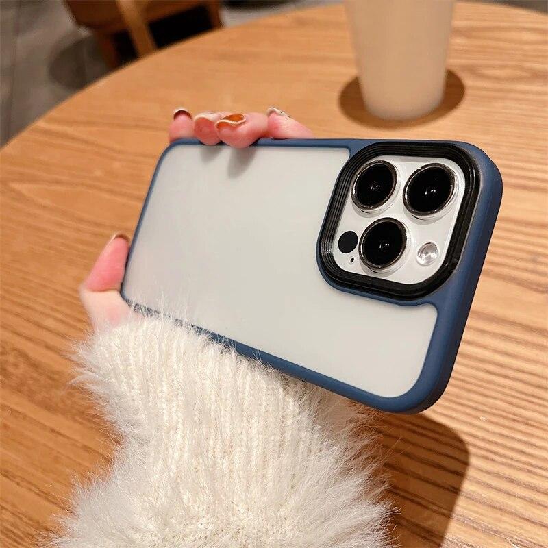 Matte Transparent Shockproof Case for iPhone 13 12 11 Pro Max X XR XS Soft Silicone Armor Bumper Back Cover for iPhone 13 Promax
Matte Transparent Shockproof Case for iPhone 13 12 11 Pro Max X XR XS Soft Silicone Armor Bumper Back Cover for iPhone 13 Promax