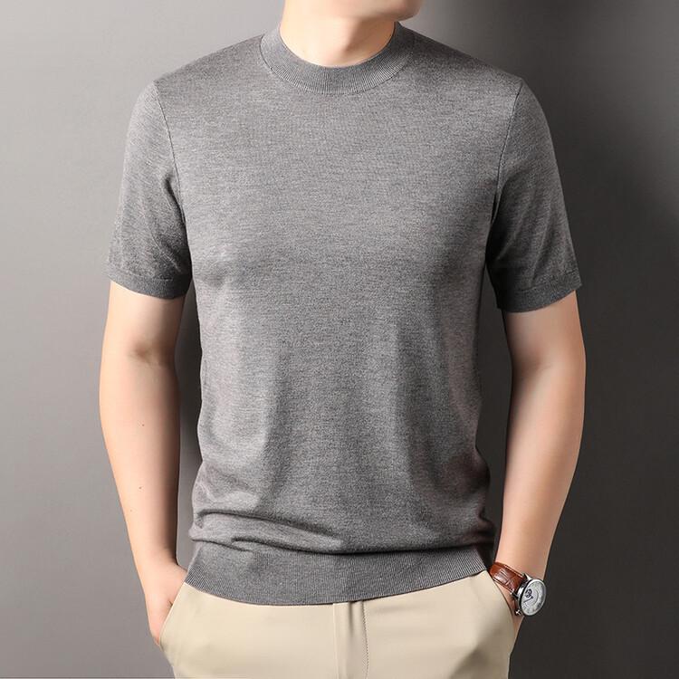Men s Thin Short-Sleeve Knit Pullover - Autumn 2024 Round Neck Sweater XL
Men s Thin Short-Sleeve Knit Pullover - Autumn 2024 Round Neck Sweater XL