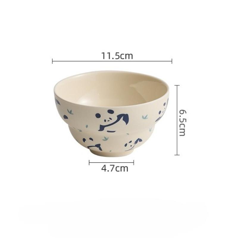 Creative Cute Panda Ceramic Bowl Home Personal Rice Bowl Homeware Set Soup Bowl Ceramic Tableware
Creative Cute Panda Ceramic Bowl Home Personal Rice Bowl Homeware Set Soup Bowl Ceramic Tableware