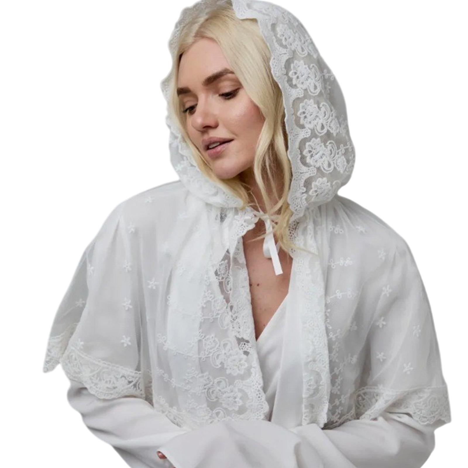 Lace Turban Scarf Religious Prayer Veils for Formal Occasion Elegant Head Scarf Head Veils for Catholic Church Gathering 1
Lace Turban Scarf Religious Prayer Veils for Formal Occasion Elegant Head Scarf Head Veils for Catholic Church Gathering 1
