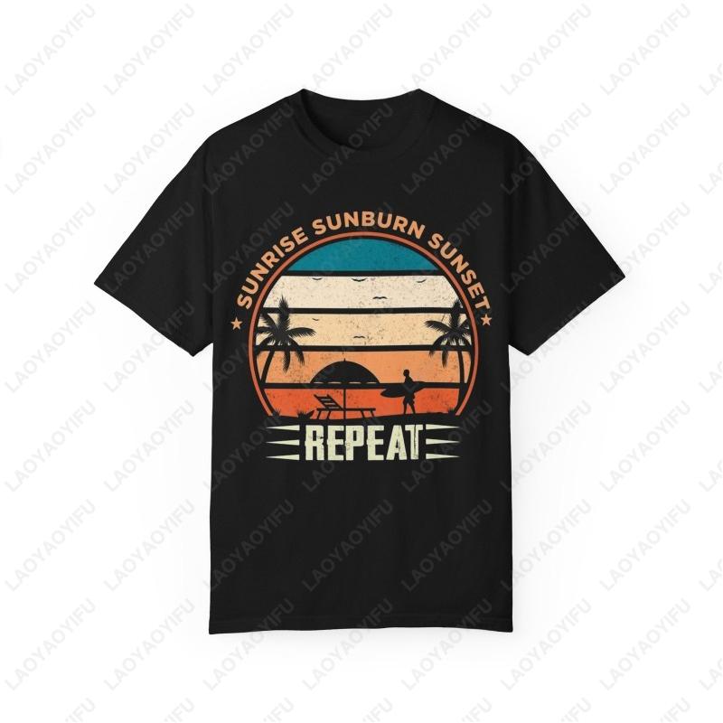 Sunset Repeat Summer Vibes Graphic Retro Printed Tshirt Tops Vintage Classics Aesthetic Wen Women Camisetas Harajuku Tees Gift 4XL
Sunset Repeat Summer Vibes Graphic Retro Printed Tshirt Tops Vintage Classics Aesthetic Wen Women Camisetas Harajuku Tees Gift 4XL