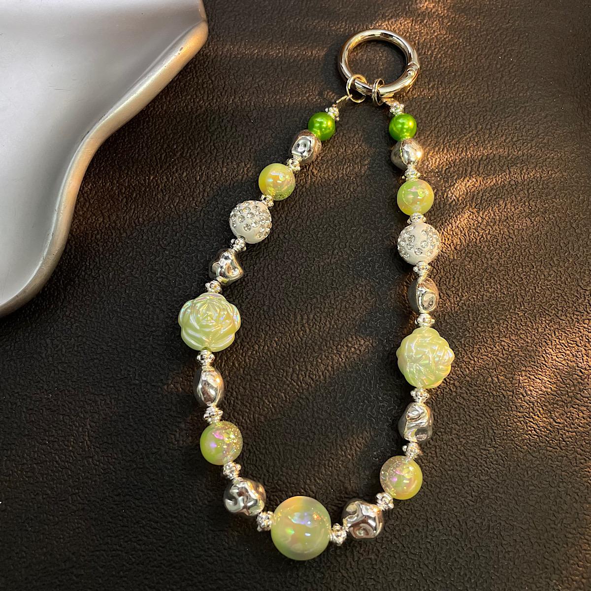 Trendy Beaded Hand Strap for Phone Case Car Keys Bag Charm Short Wrist Lanyard Cute Aesthetic Accessories
Trendy Beaded Hand Strap for Phone Case Car Keys Bag Charm Short Wrist Lanyard Cute Aesthetic Accessories