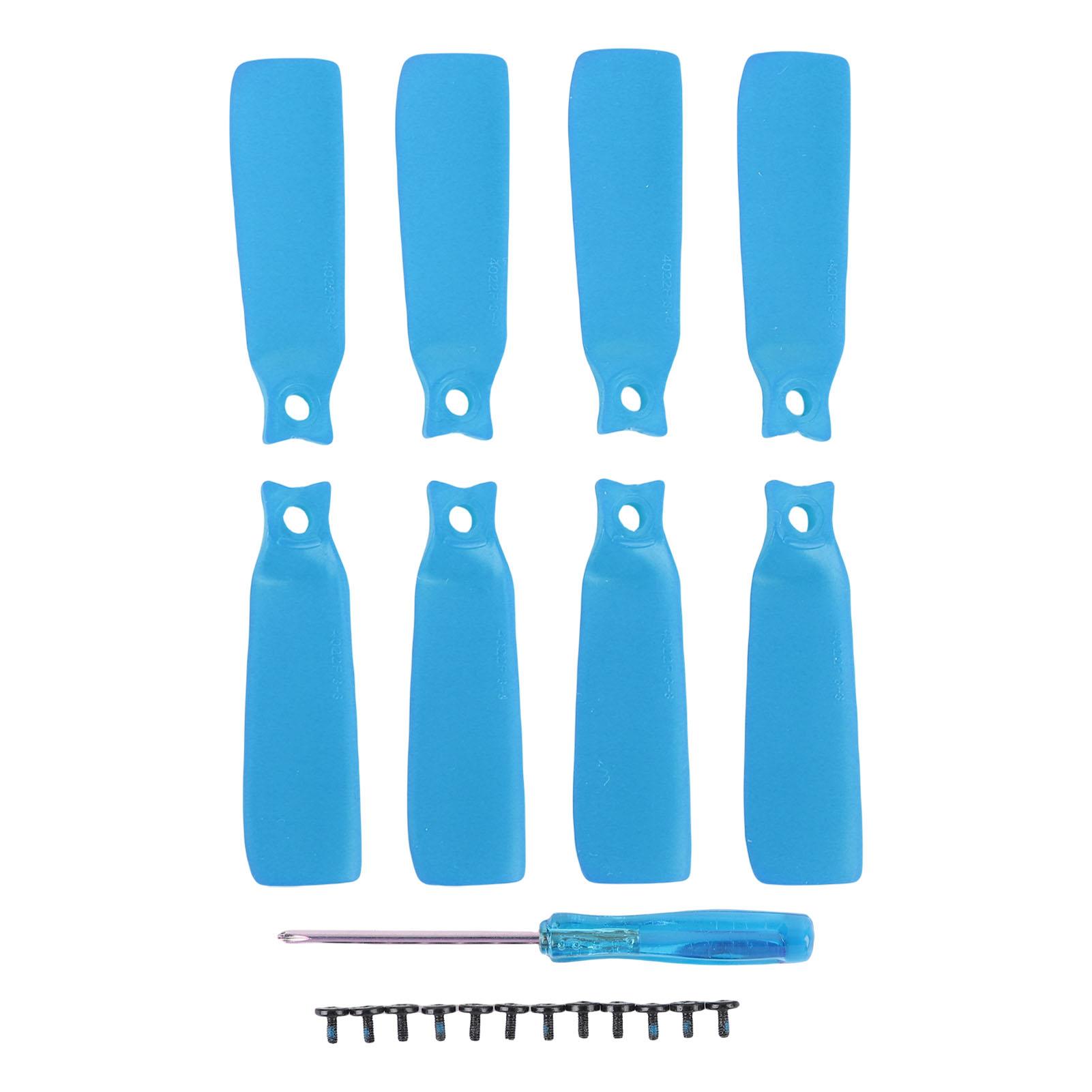 8Pcs Drone Propeller Blades Replacement 4022F Colored Wing Spare Parts Accessories for FLIP Blue
8Pcs Drone Propeller Blades Replacement 4022F Colored Wing Spare Parts Accessories for FLIP Blue