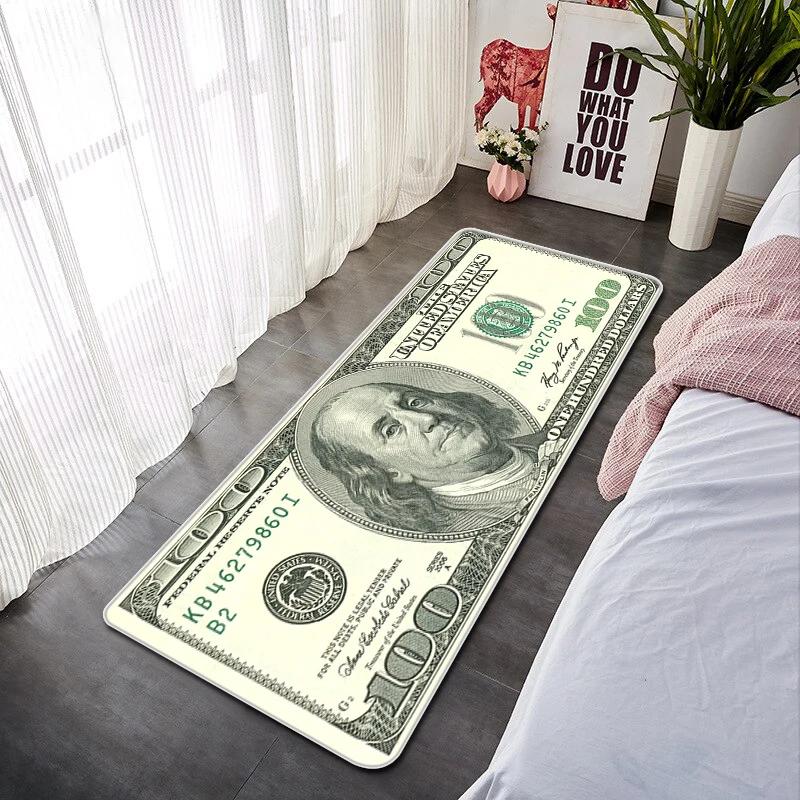 Dollar Doormat for Entrance Door Non-slip and Washable Kitchen Mat Absorbent Bathroom Rug Balcony Decorations Floor Mats Welcome 40X60cm
Dollar Doormat for Entrance Door Non-slip and Washable Kitchen Mat Absorbent Bathroom Rug Balcony Decorations Floor Mats Welcome 40X60cm