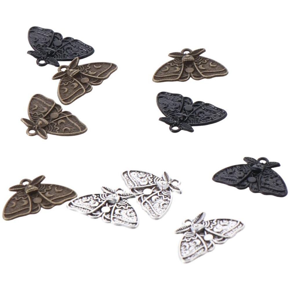 60шт Мотылек Подвески Готические винтажные подвески Готическое ожерелье Серьги