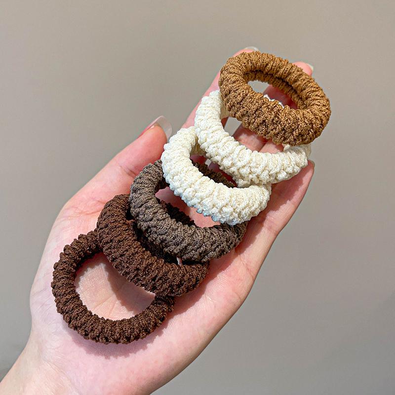 High Elastic Seamless Hair Ties for Women - Durable Terry Cloth Bands, New Style Ponytail Accessories
High Elastic Seamless Hair Ties for Women - Durable Terry Cloth Bands, New Style Ponytail Accessories