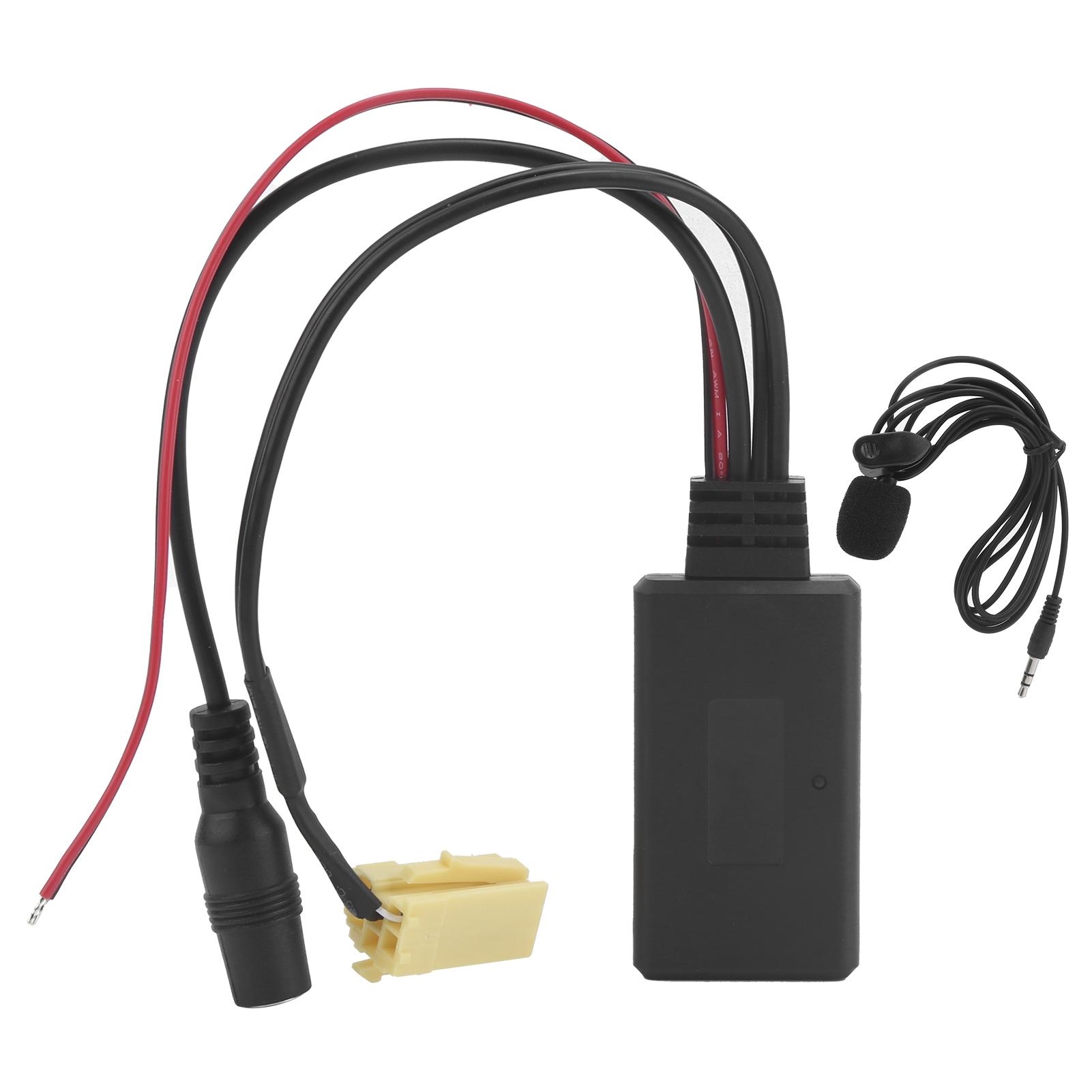 6-контактный Bluetooth 5.0 AUX аудиоадаптер с микрофоном, кабель 59,1 дюйма, подходит для Fiat Ducato 2011
6-контактный Bluetooth 5.0 AUX аудиоадаптер с микрофоном, кабель 59,1 дюйма, подходит для Fiat Ducato 2011