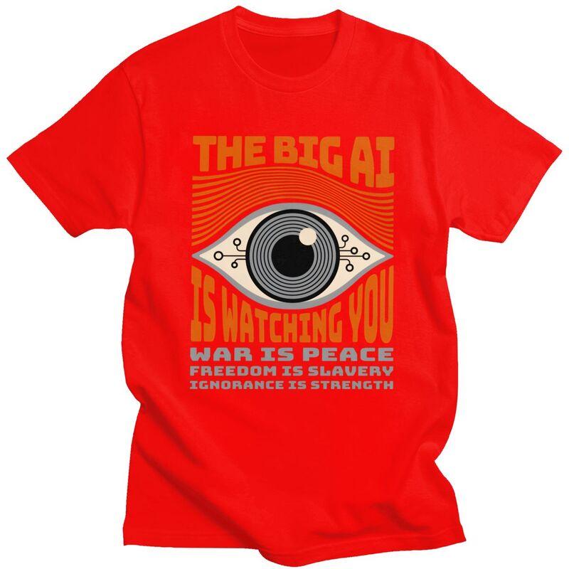 George Orwell 1984 Election Dystopian T Shirt Unisex Short Sleeve Awesome Graphic Clothing Summer Style Pure Cotton Camisetas S
George Orwell 1984 Election Dystopian T Shirt Unisex Short Sleeve Awesome Graphic Clothing Summer Style Pure Cotton Camisetas S