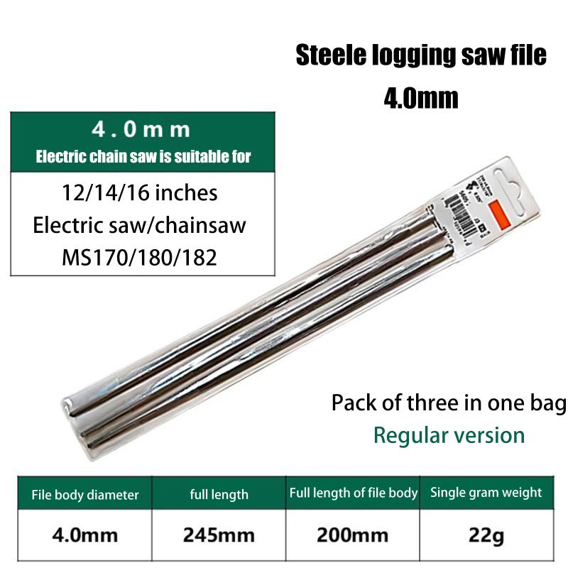 Chainsaw Sharpener File Premium Kit 3Pcs 4mm 4.8mm 5.5mm High Carbon Steel for Fast and Accurate Chain Maintenance
Chainsaw Sharpener File Premium Kit 3Pcs 4mm 4.8mm 5.5mm High Carbon Steel for Fast and Accurate Chain Maintenance