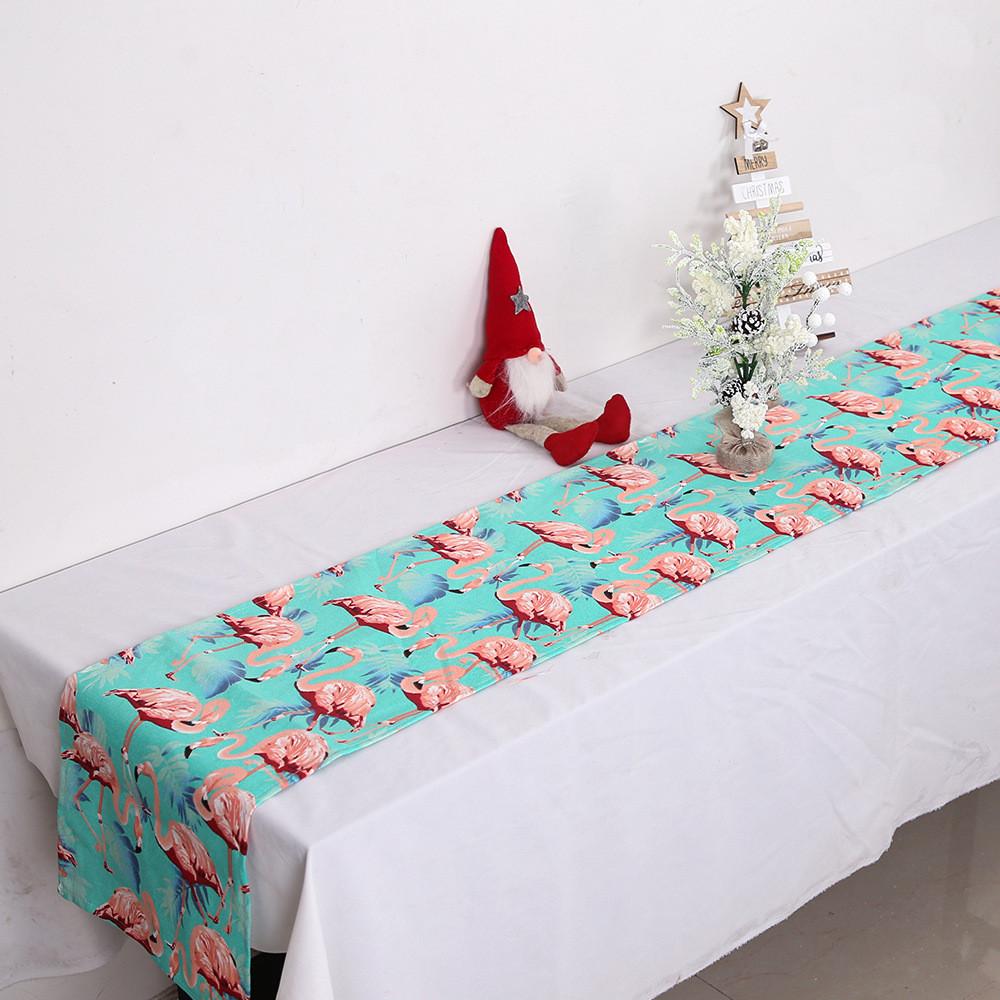 Яркий фламинго Гавайский настольный флаг Декоративная скатерть для летних вечеринок и мероприятий
Яркий фламинго Гавайский настольный флаг Декоративная скатерть для летних вечеринок и мероприятий