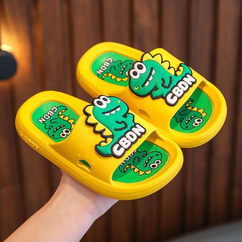 Children s Dinosaur Themed Home Slippers Anti-Slip Cute Cartoon Boys Sandals PVC Material Comfortable Home Slippers 26-27
Children s Dinosaur Themed Home Slippers Anti-Slip Cute Cartoon Boys Sandals PVC Material Comfortable Home Slippers 26-27