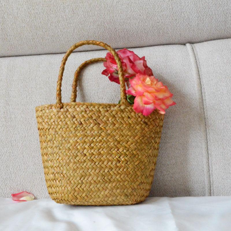 Casual Straw Bag Natural Wicker Tote Bags Women Braided Handbag for Garden Handmade Mini Woven Rattan Bags
Casual Straw Bag Natural Wicker Tote Bags Women Braided Handbag for Garden Handmade Mini Woven Rattan Bags