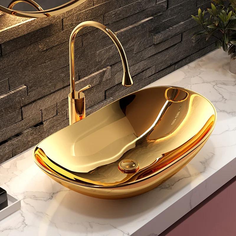 Ванная комната Раковина Керамическая столешница Nordic Faucet Set Настенная раковина Light Luxury Hotel Office Водопадный излив Раковина
Ванная комната Раковина Керамическая столешница Nordic Faucet Set Настенная раковина Light Luxury Hotel Office Водопадный излив Раковина