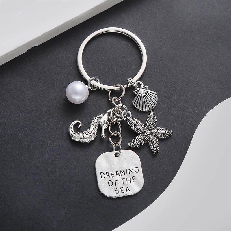 3 Styles Marine Keychain Men Women Shell Seahorse Starfish Guitar Soccer Charm Hang Bag Couple Key Ring Motorcycle Accessories
3 Styles Marine Keychain Men Women Shell Seahorse Starfish Guitar Soccer Charm Hang Bag Couple Key Ring Motorcycle Accessories