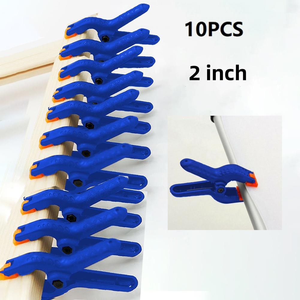 10Pcs 2inch Woodworking Spring Clamps Plastic Nylon Wood Bar Tube Clamp Photo Background Spring Clip 2 inch 20PCS
10Pcs 2inch Woodworking Spring Clamps Plastic Nylon Wood Bar Tube Clamp Photo Background Spring Clip 2 inch 20PCS