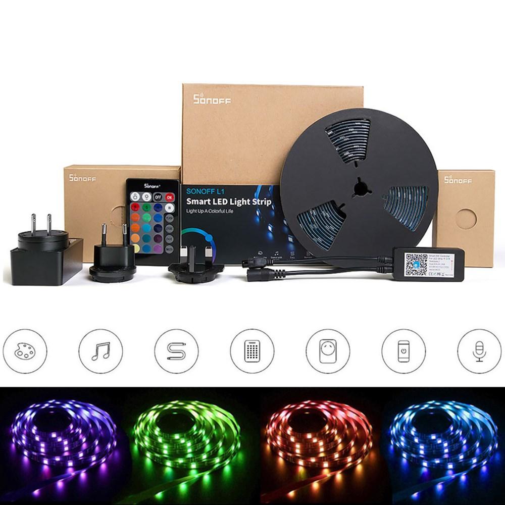 2/5 м RGB светодиодная музыкальная световая лента Wi-Fi контроллер IP65 водонепроницаемый для использования внутри и снаружи для домашнего ТВ-вечеринки
2/5 м RGB светодиодная музыкальная световая лента Wi-Fi контроллер IP65 водонепроницаемый для использования внутри и снаружи для домашнего ТВ-вечеринки