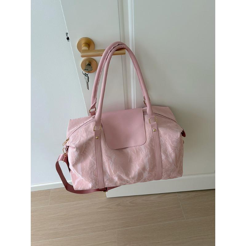 Вместительная дорожная сумка для коротких поездок, женская новая легкая сумка для деловых поездок, фитнес-сумка, сумка для хранения вещей для беременных розовый
Вместительная дорожная сумка для коротких поездок, женская новая легкая сумка для деловых поездок, фитнес-сумка, сумка для хранения вещей для беременных розовый