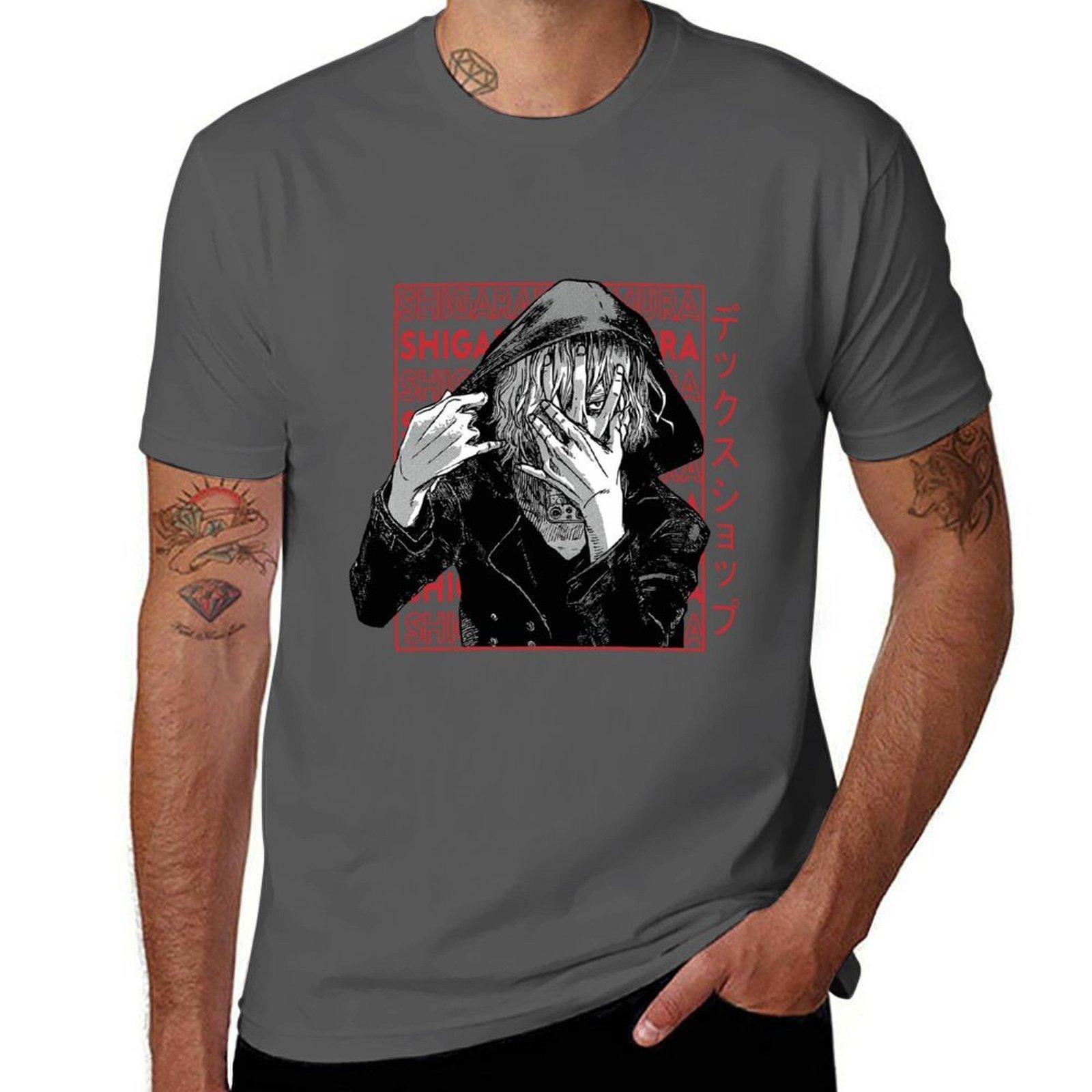 Shigaraki Tomura T-Shirt t shirt custom print man t shirt cotton T-Shirt 4XL
Shigaraki Tomura T-Shirt t shirt custom print man t shirt cotton T-Shirt 4XL