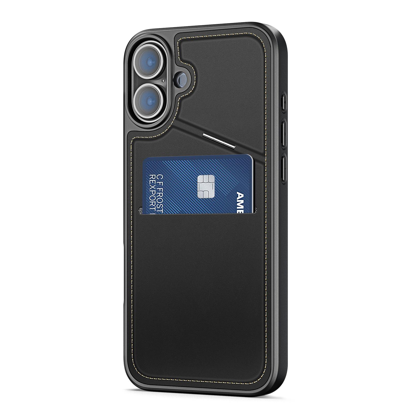 DUX DUCIS Rafi II Series for iPhone 16 Magnetic Case RFID Blocking Leather+TPU Phone Cover Black
DUX DUCIS Rafi II Series for iPhone 16 Magnetic Case RFID Blocking Leather+TPU Phone Cover Black