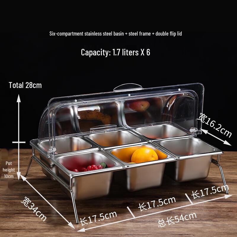 Kemeirui Stainless Steel Buffet Food Display and Storage Set
Kemeirui Stainless Steel Buffet Food Display and Storage Set
