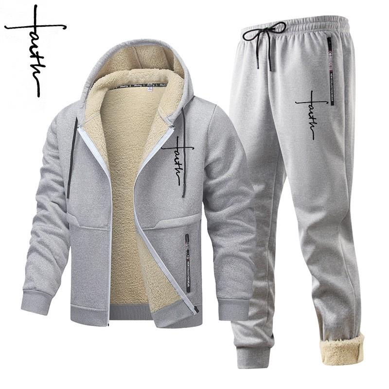 Men Lamb Cashmere Set Thick Warm Hoodies Sets Winter Plus Velvet Tracksuits Men s Hoodies+Pants 2-piece Se 2XL
Men Lamb Cashmere Set Thick Warm Hoodies Sets Winter Plus Velvet Tracksuits Men s Hoodies+Pants 2-piece Se 2XL