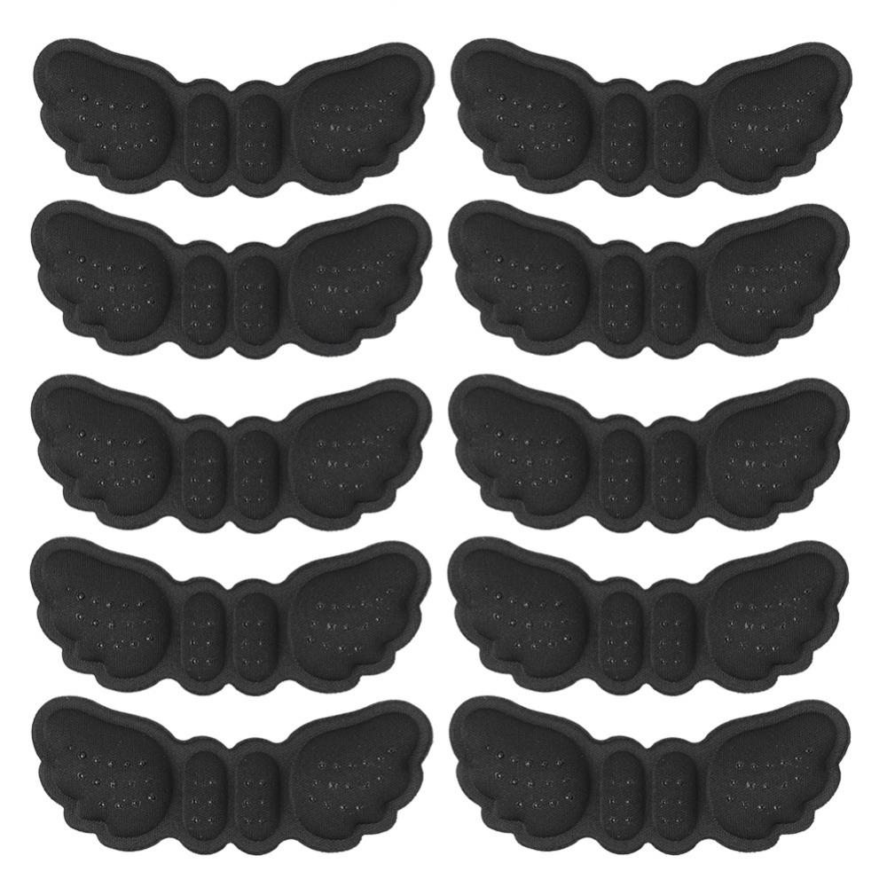5 Pairs Anti-slip 4D Sponge Heel Pads Butterfly Wing Black Shoe Inserts Invisible Thickened Foot Pads Anti-wear Care
5 Pairs Anti-slip 4D Sponge Heel Pads Butterfly Wing Black Shoe Inserts Invisible Thickened Foot Pads Anti-wear Care