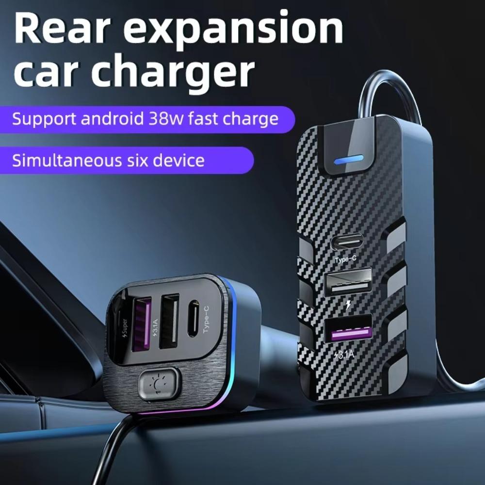Socket Adapter Super Fast Charging USB USB Car Charger High Quality Car Rear Charger Car B
Socket Adapter Super Fast Charging USB USB Car Charger High Quality Car Rear Charger Car B