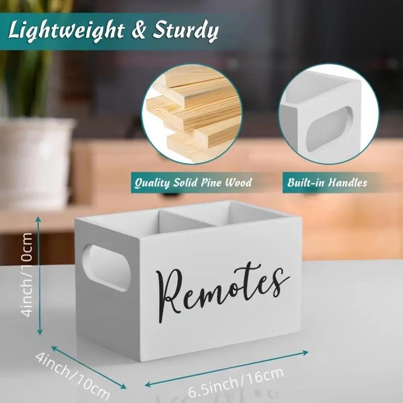 Wooden Lidless Remote Control Storage Box for Home and Bedroom Desktop
Wooden Lidless Remote Control Storage Box for Home and Bedroom Desktop