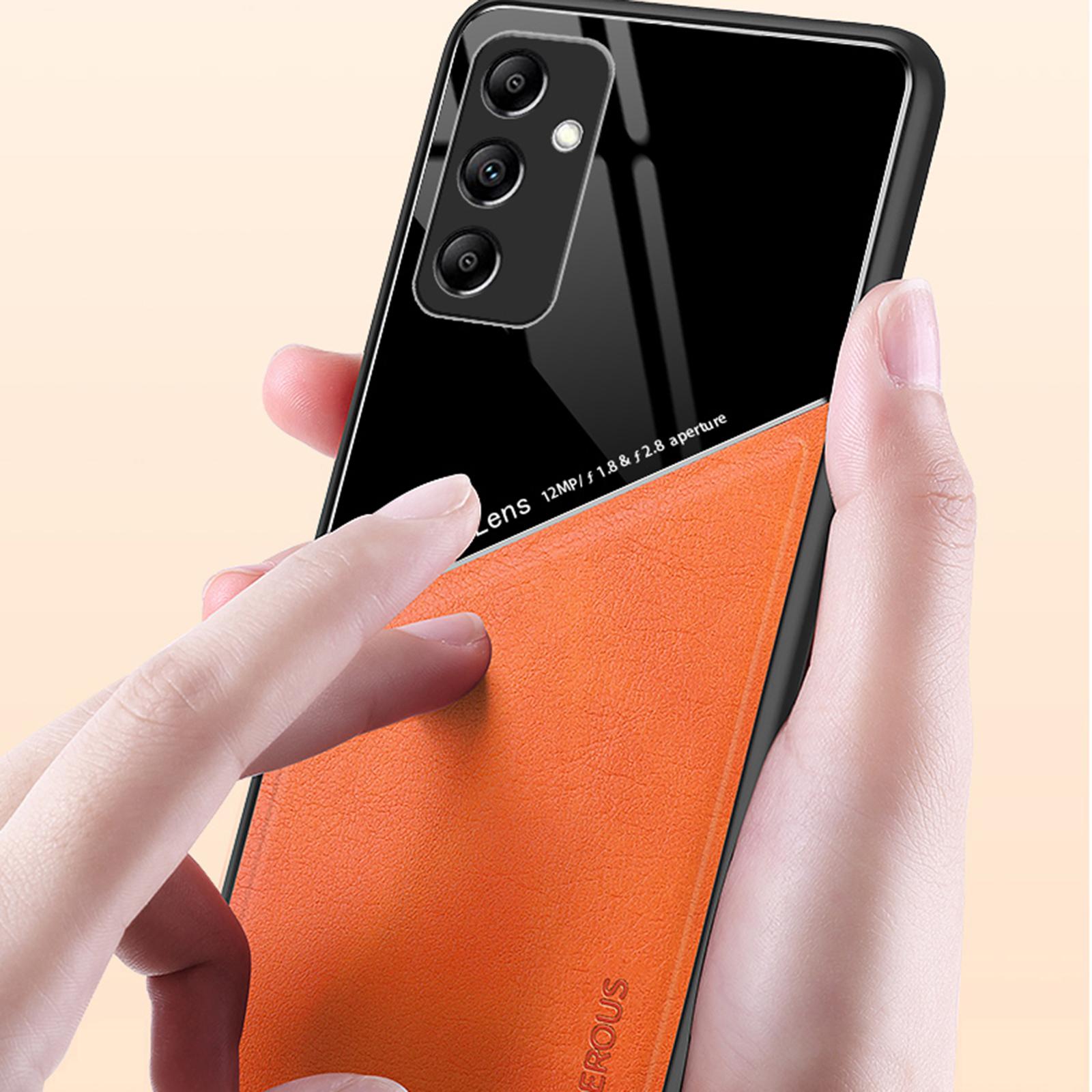 For Samsung Galaxy S25 Case Leather Coated PC+TPU Phone Back Cover Black
For Samsung Galaxy S25 Case Leather Coated PC+TPU Phone Back Cover Black