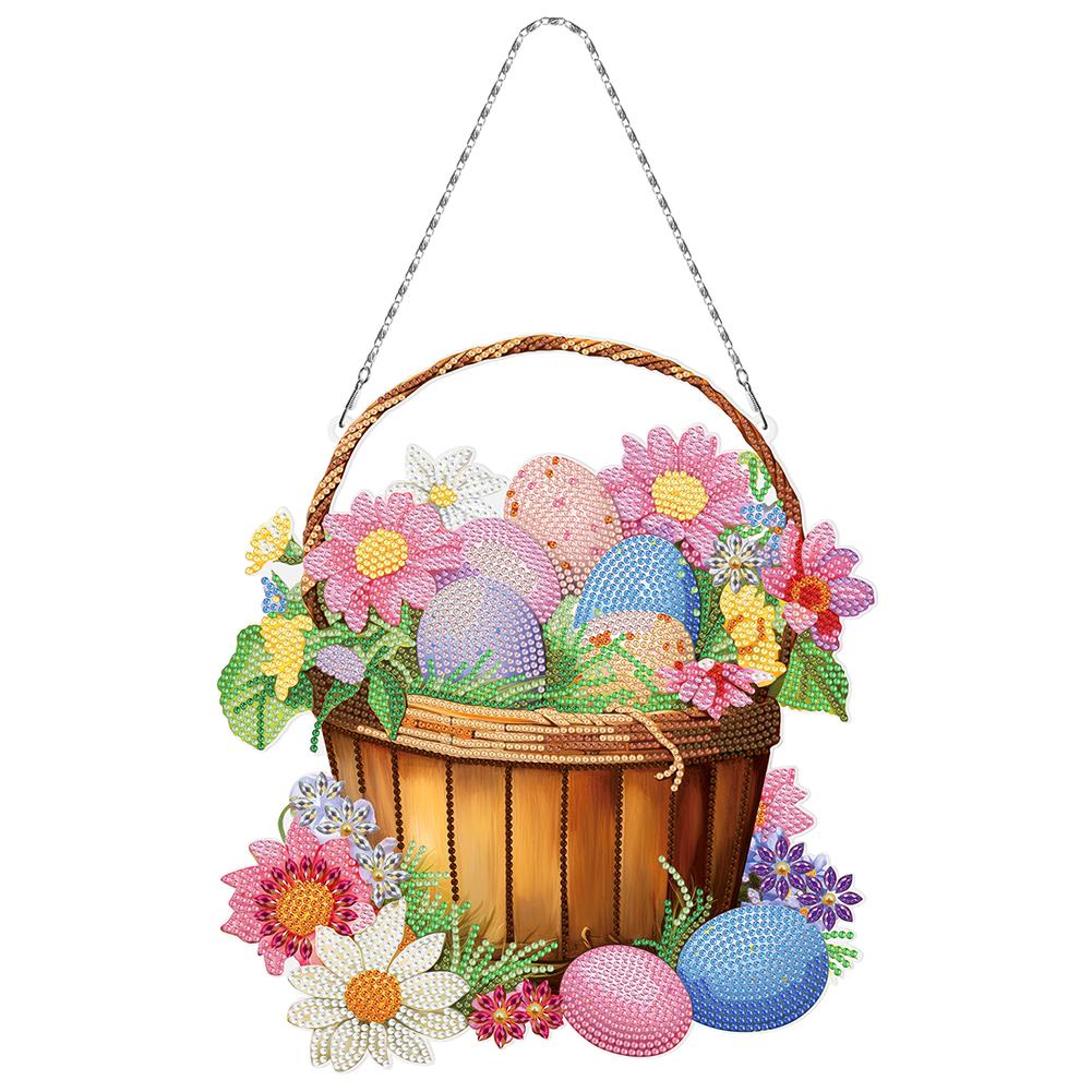 Easter Theme 2D Flat DIY Hanging Diamond Art Kits Special Shape Diamond Art Pendant Diamond Painting Set Single-Sided Drill
Easter Theme 2D Flat DIY Hanging Diamond Art Kits Special Shape Diamond Art Pendant Diamond Painting Set Single-Sided Drill