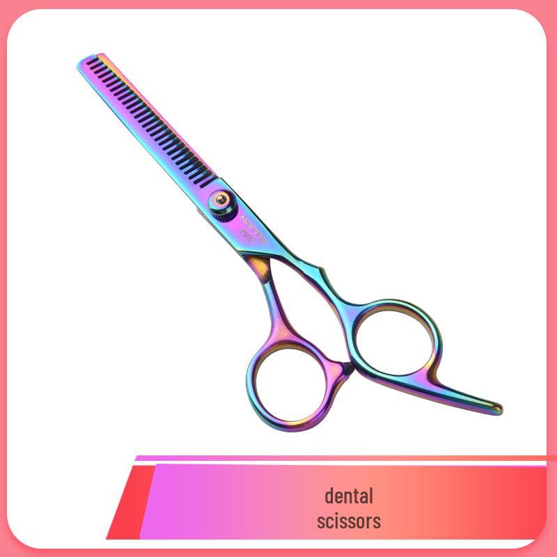 Multicolor Hairdressing Scissors Set: Serrated & Straight Shears for Cutting and Styling
Multicolor Hairdressing Scissors Set: Serrated & Straight Shears for Cutting and Styling