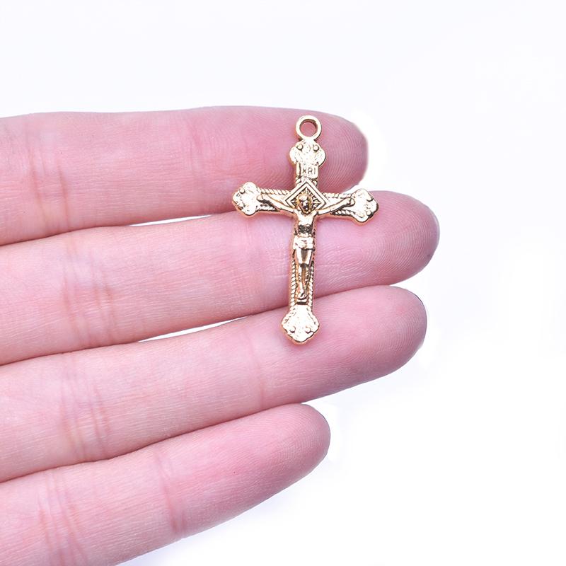 25pcs/Set Lot Vintage Cross Pendant Charms For Jewelry Making Zinc Alloy Jesus Religious Faith Charm Frame Mixed Components
25pcs/Set Lot Vintage Cross Pendant Charms For Jewelry Making Zinc Alloy Jesus Religious Faith Charm Frame Mixed Components