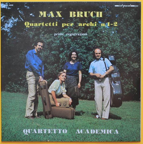 LP Record MAX BRUCH QUARTETTO ACADEMICA Quartetti Per Archi N.12 DS4029 DYNAMIC 1983 Italy Classical Used
LP Record MAX BRUCH QUARTETTO ACADEMICA Quartetti Per Archi N.12 DS4029 DYNAMIC 1983 Italy Classical Used